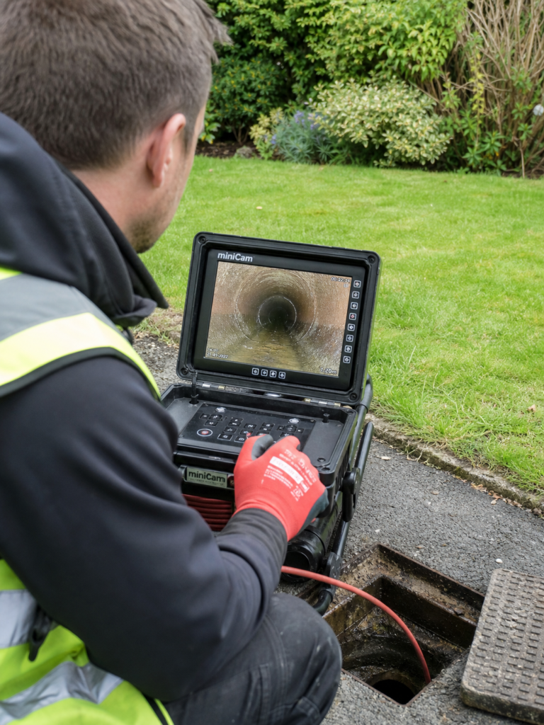 cctv drain survey Derby