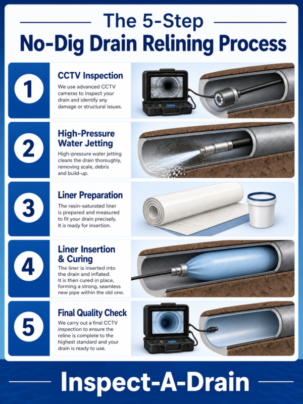 drain relining infographic